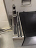 摩飛電器（Morphyrichards）刀具消毒一體機(jī)刀具套裝消毒刀架砧板消毒烘干機(jī)家用菜刀廚師刀水果刀切菜刀廚具六件套 MR1006 【鋼化玻璃+不銹鋼邊框】四刀兩板 曬單實(shí)拍圖