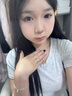 TIME GATHER水晶銀戒指簡(jiǎn)約青絲線條鋯石情侶對(duì)戒個(gè)性男女S925銀活口戒送女友 單女款戒指（S925銀） S925銀（贈(zèng)精美禮盒+擦銀布） 曬單實(shí)拍圖