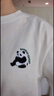 森馬（Semir）吸濕速干短袖t恤男國潮熊貓刺繡25夏男t恤上衣109325100226 曬單實(shí)拍圖