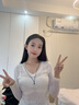 清晨的星星王嘉爾同款潮牌氣球狗吊墜項鏈女生新款高級感頸鏈配飾情侶鎖骨鏈 銀色氣球狗項鏈 曬單實拍圖