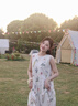 妙奕嘉無(wú)袖連衣裙裙子女夏季2025新款小個(gè)子氣質(zhì)印花長(zhǎng)裙顯瘦遮肚子韓版 花卉無(wú)袖連衣裙【杏色】 M 【建議100-110斤】 曬單實(shí)拍圖