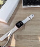 Apple/蘋果 Watch Series 10 智能手表GPS款42毫米玫瑰金色鋁金屬表殼淡桃粉色運(yùn)動(dòng)型表帶M/L MX1V3CH/B 曬單實(shí)拍圖