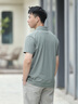 DESCENTEGOLF 迪桑特高爾夫Xander系列男士短袖POLO衫夏季新品 GN-GN L (175/96A) 曬單實(shí)拍圖