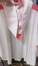 SHUKIKU兒童防曬衣防紫外線原紗冰感透氣男女童斗篷防曬服 粉色 130/64  曬單實(shí)拍圖