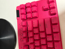 羅技（G）PRO X TKL RAPID/GPW RT快銀磁軸電競鍵盤  FPS/無畏契約/瓦羅蘭特 RT快速觸發(fā)（粉色） 曬單實拍圖