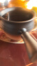 容山堂粗陶罐罐茶烤奶茶罐圍爐煮茶器潮州功夫燒水壺泡茶壺電陶爐養生壺 粗陶火焰燒罐罐茶煮茶器-特大號 曬單實(shí)拍圖