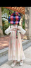 安妮優(yōu)兒女童漢服連衣裙中國(guó)風(fēng)兒童唐裝古風(fēng)超仙公主裙春夏款 粉色 150 曬單實(shí)拍圖