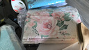 富安娜（FUANNA）純棉四件套 純棉印花ins風(fēng)100%全棉透氣床上用品 【40S純棉印花】悅舞卿顏 40支 1.5米 床單款 被套203*229cm 四件套 曬單實(shí)拍圖