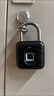 古聯(lián)智能掛鎖遠程密碼鎖u型家用防盜門(mén)鎖宿舍柜子儲物柜浴室防水防銹 迷你黑色密碼掛鎖 曬單實(shí)拍圖