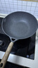 愛仕達(dá)炒鍋不粘鍋麥飯石色家用廚房煎炒鍋平底炒菜煎鍋燃?xì)怆姶磐ㄓ缅伨?（3-7人用）加深帶蓋炒鍋 32cm 曬單實(shí)拍圖