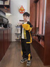 G.DUCKKIDS童裝男童套裝春秋季兒童運動(dòng)套裝2024新款中大童夜光服兩件套 藏青色 160 建議身高150-160cm年齡12-13歲 曬單實(shí)拍圖