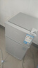 華寶小冰箱小型家用出租房用冷藏冷凍兩用一級能效節能省電迷你宿舍寢室辦公室二門(mén)電冰箱 萬(wàn)人推薦-48L銀色-三天約一度電 曬單實(shí)拍圖