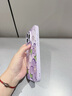 素洛新款桃花蘋果iPhone17promax手機(jī)殼Air液態(tài)小羊皮16pro防摔15plus高級(jí)感14男女情侶12保護(hù)殼11全包 草紫色【桃花】 iPhone 16 Pro max 曬單實(shí)拍圖