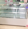 樂創(chuàng)（lecon）蛋糕柜展示柜冷藏保鮮柜玻璃陳列柜水果壽司蛋糕冷藏柜風冷無霜甜品酸奶臺式西點柜 風冷+除霧 直角風冷+除霧 | 黑色 1.5米落地式后開門 曬單實拍圖