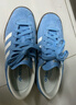 adidas「T頭鞋」STADT經(jīng)典時(shí)尚薄底運(yùn)動(dòng)板鞋男女阿迪達(dá)斯三葉草   藍(lán)色/亮白/漢玉白   40 曬單實(shí)拍圖