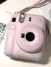 富士（FUJIFILM）立拍立得mini12 mini11/7/9升級款 相紙一次成像相機拍照生日禮物 Mini12 薄荷綠（現(xiàn)貨） 官方標配 曬單實拍圖