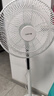 格力（GREE）【花精靈風(fēng)扇】直流變頻電風(fēng)扇落地扇家用風(fēng)隨溫變臺(tái)地兩用一級(jí)能效遙控電扇低噪 FDZ-35X69Bg5 曬單實(shí)拍圖