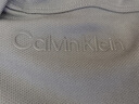 Calvin Klein【吸濕速干】運(yùn)動(dòng)春夏男字母ck拉鏈半襟跑步POLO衫4MS4K170 420-晚波藍(lán) M 曬單實(shí)拍圖