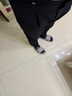 九牧王男褲西褲男夏季薄款商務(wù)休閑寬松西裝褲正裝大碼冰絲褲[垂感抗皺] TA2BV20146+黑色+單褶 31 .5碼170/78A(2.4)尺80cm 曬單實(shí)拍圖