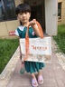 奧蘿妮 手提袋可定制logo帆布袋高檔環(huán)保公司活動(dòng)禮品袋高檔簡(jiǎn)約收納包 莫里斯之花【飄帶款大號】 曬單實(shí)拍圖
