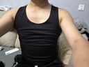 范迪慕運(yùn)動跑步背心男緊身透氣綜合訓(xùn)練健身籃球服無袖T恤上衣 兩件裝 曬單實(shí)拍圖