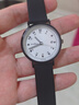學(xué)霸考試專(zhuān)用手表男女款初高中學(xué)生防水帶日歷簡(jiǎn)約靜音指針石英表 6066黑白【送表盒+備用電池】 曬單實(shí)拍圖
