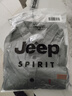 JEEP SPIRIT吉普襯衫男夏季襯衣男士外套休閑七分袖男裝短袖襯衫 豆綠色 4XL  曬單實拍圖