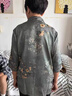 恰凡（QIAFAN）老年人衣服春夏裝襯衫媽媽裝新款老太太中袖上衣70歲80奶奶裝套裝 FWbQg 淺綠色 上衣 L  建議75-95斤穿 曬單實(shí)拍圖