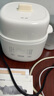 小熊（Bear）電燉盅 電燉鍋 燉湯盅電燉鍋 寶寶輔食鍋 煮粥鍋 燕窩燉盅 隔水燉鍋1-2人煲湯鍋1L燉湯鍋DDZ-E10N1 曬單實拍圖