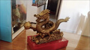 菲斯鉑亞彩銅生肖龍祥龍家居龍行天下擺件送禮長(zhǎng)輩辦公室裝飾開業(yè)禮品擺設(shè) 龍行天下（銀霜色）+贈(zèng)2#底座 曬單實(shí)拍圖