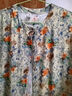 北極絨棉綢睡衣女夏大碼短袖可外穿中老年媽媽家居服套裝奶奶花枝2XL 曬單實拍圖