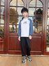 Skechers斯凱奇2025年秋季新款兒童舒適針織長(zhǎng)褲男女款休閑褲子L325K061 碳黑/0018 150 曬單實(shí)拍圖