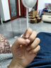 佰萃萊美甲貼片穿戴甲純手工(冰透彩虹蜜桃)假指甲果凍膠短中長(cháng)款學(xué)生 曬單實(shí)拍圖