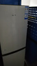 海爾（Haier）冰箱出品雙開門二門177升冰箱家用小型冰箱租房省電不占地冷藏冷凍兩用統(tǒng)帥家用小冰箱 以舊換新 177升雙門冰箱節(jié)能省電 兩天約用1度電 曬單實(shí)拍圖
