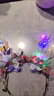 【炫彩燈光】發(fā)光鹿角發(fā)箍頭箍網(wǎng)紅麋鹿頭飾閃光發(fā)箍 夜市玩具擺地攤森林系仙女拍照發(fā)夾裝扮飾品 發(fā)光鹿角-紅色彩燈 曬單實拍圖