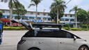 韋帕（WEIPA） 汽車車邊天幕 側(cè)邊帳篷 車載伸縮遮陽棚簾防曬防雨 自駕游野營 【1.8*2.4m】汽車側(cè)邊帳 曬單實拍圖