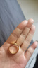 中國(guó)黃金（CHINA GOLD）黃金戒指足金寬面戒指男士戒指男友老公送對(duì)象爸爸父親節(jié)禮物 20#【約1.7g】 曬單實(shí)拍圖