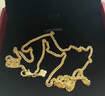 周大福肖邦鏈黃金素鏈足金項(xiàng)鏈(工費(fèi)280)45cm約5.8g EOF1604七夕 曬單實(shí)拍圖