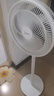美的（Midea）電風(fēng)扇 家用七葉立式落地扇宿舍臥室輕音節能搖頭桌面小風(fēng)扇大風(fēng)力空氣循環(huán)風(fēng)扇 SAF30AC  曬單實(shí)拍圖