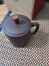 京東京造 宜興紫砂壺手工【原礦紫泥】煮茶泡茶壺茶具 西施壺210ml禮盒裝 曬單實拍圖