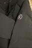 卡賓男裝 90鴨絨羽絨服2024秋冬新款寬松外套LOGO印花保暖潮流H 煤黑色01 L /175/50 曬單實拍圖