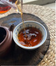 君享陳皮普洱 禮盒裝云南普洱熟茶新會(huì)陳皮熟普小茶餅60餅300克 曬單實(shí)拍圖
