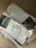 YONEX尤尼克斯羽毛球服襪男款吸汗透氣毛巾底145154BCR白綠金深藍3雙裝 曬單實拍圖