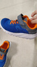 迪卡儂兒童春季網(wǎng)面舒適透氣校園休閑運動(dòng)跑步鞋皇家藍/橙色31-4128255 曬單實(shí)拍圖