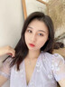 Ebonka心中有你項(xiàng)鏈女18K金輕奢小眾高級(jí)鎖骨吊墜生日七夕節(jié)禮物送女友 18K金-心中有你【藍(lán)鉆】 曬單實(shí)拍圖