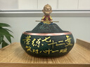 一森諾黑神話(huà)悟空擺件個(gè)性創(chuàng  )意煙灰缸家用大號帶蓋防飛灰高檔生日禮物男 悟空【綠色】直徑16*高14cm 曬單實(shí)拍圖