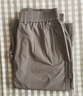 羅蒙（ROMON）商務(wù)七分褲四面高彈冰絲透氣免燙半松緊掛扣褲腰休閑褲男 灰 3XL 曬單實拍圖