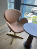 北歐單人休閑沙發(fā)靠背化妝椅電腦旋轉椅洽談會(huì )議椅升降網(wǎng)紅天鵝椅 定制顏色-銀色腳 曬單實(shí)拍圖