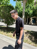 太子龍男士短袖polo衫2025夏季透氣純色百搭商務(wù)休閑抗皺翻領(lǐng)男士t恤 黑色 XL 建議140-160斤 曬單實(shí)拍圖