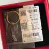 中銀億金黃金戒指足金情侶對(duì)戒三金求結(jié)婚戒生日七夕情人節(jié)禮物送女友老婆 足金古法素圈女戒【約3.6g】 曬單實(shí)拍圖
